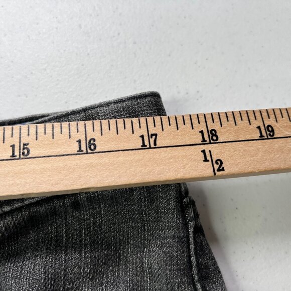 Daniel Cremieux Collection Jeans Mens 35 X 32 Black Light Wash Straight Leg - Picture 6 of 8